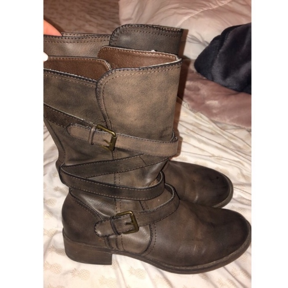 Brown boots